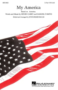 My America Two-Part choral sheet music cover